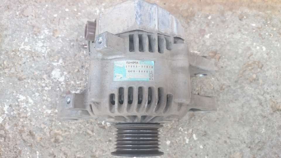 снимаем генератор