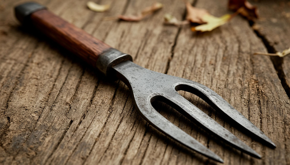 Средневековая вилка. Источник: нейросеть шедеврум