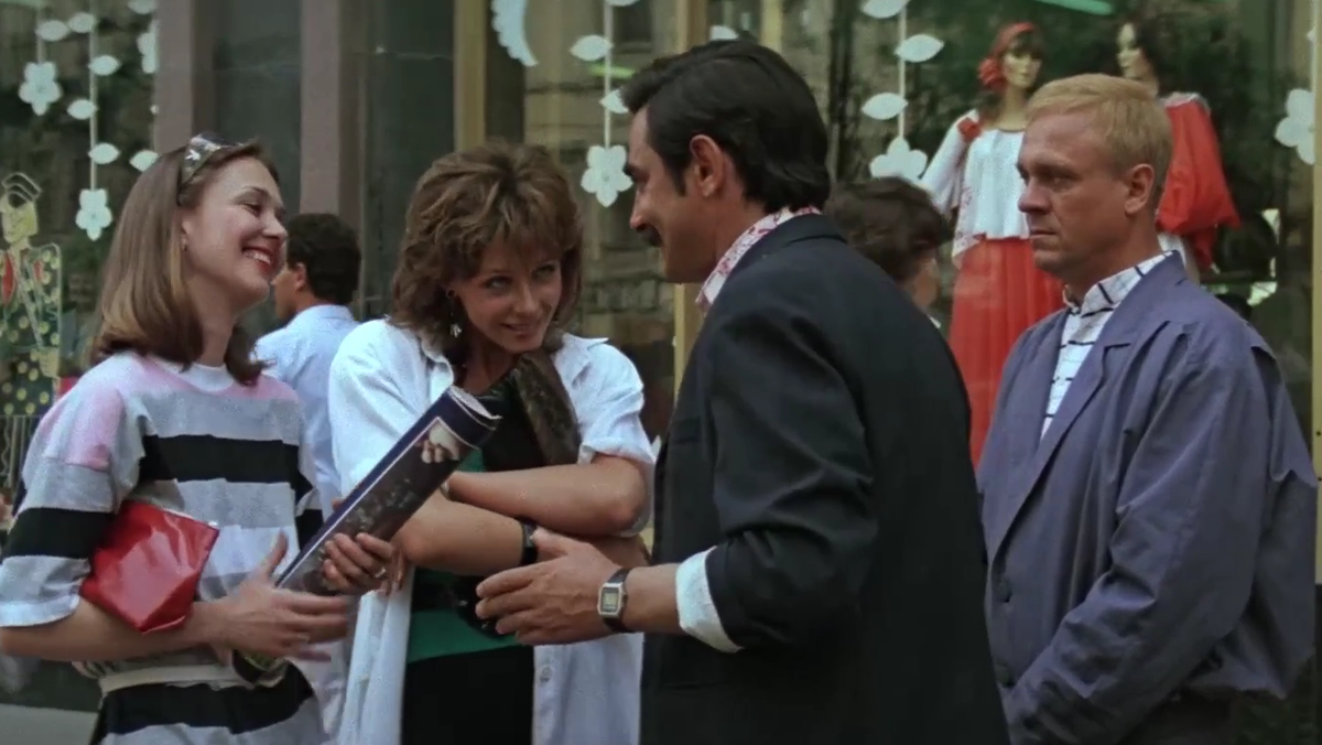 - А вы не знаете, где находится нофелет? Кадр из комедии Бажанова "Где находится нофелет?"