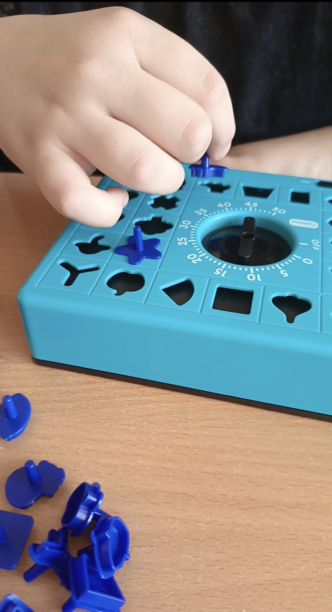 Женьке понравился звук таймера.