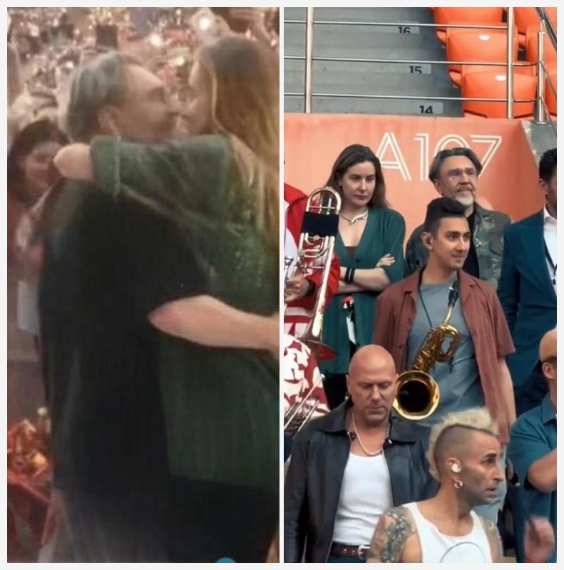 Сергей Шнуров и Ольга Абрамова. Социальные сети