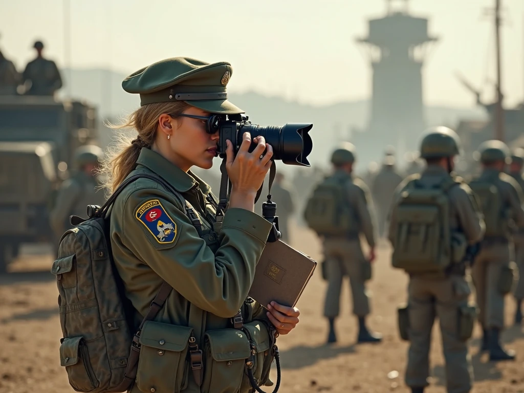 Военный журналист в России