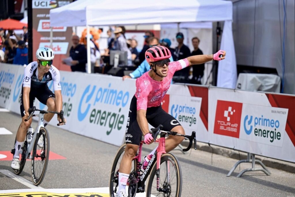    Винченцо Альбанезе одержал победу на втором этапе «Труа Швейцарии»