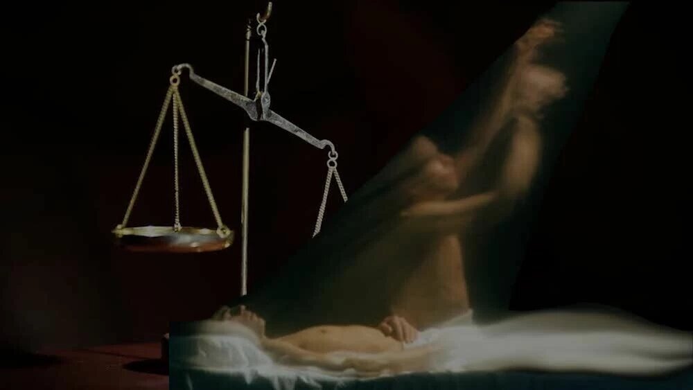 Средняя потеря веса после смерти составила 21 грамм.