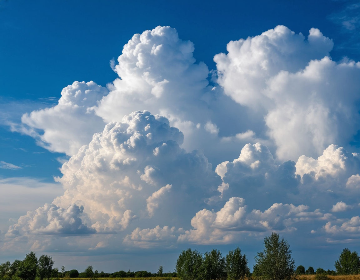 Облака. Картинка создана автором в Шедеврум