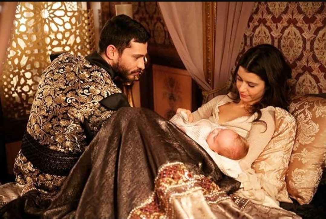 Кесем с шехзаде Мехмедом. 