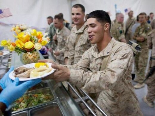 Обед морпехов (меню по контракту)