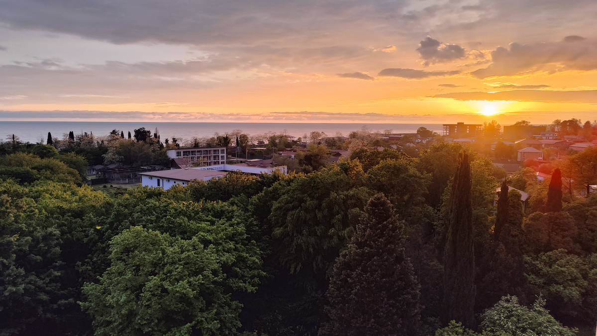 Вид из окна