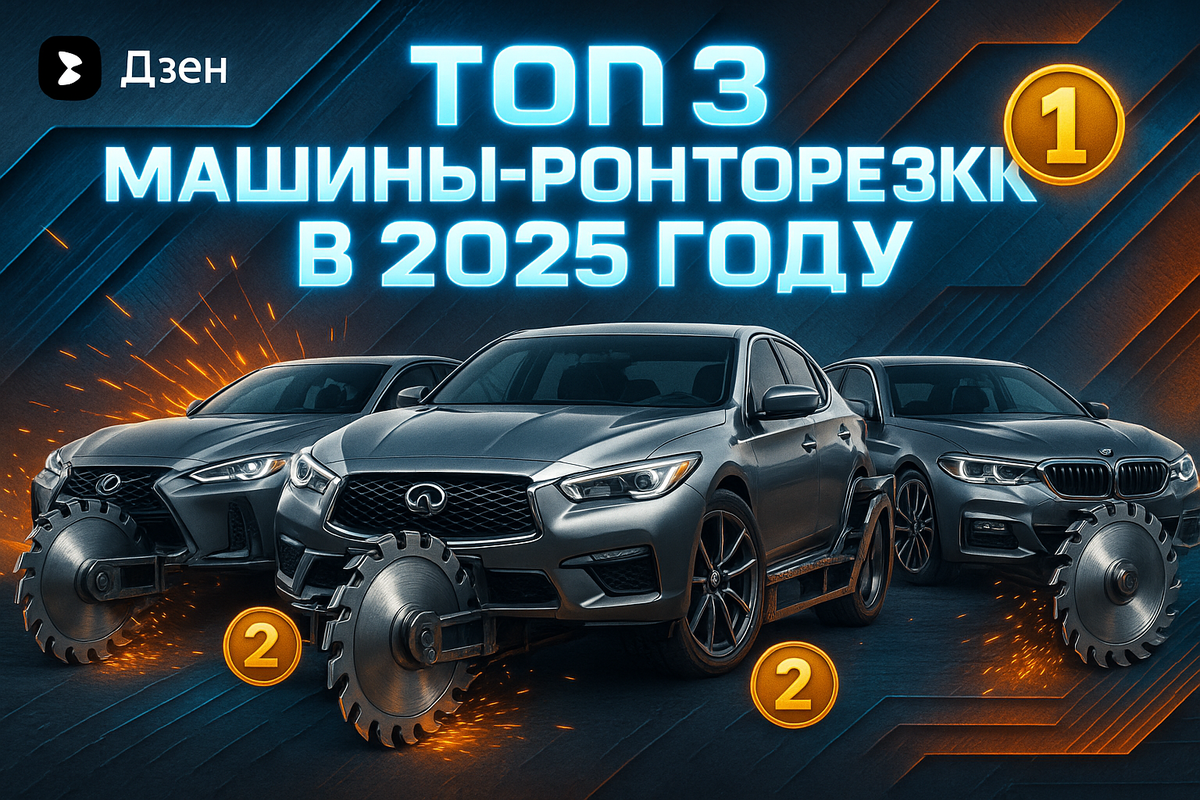 Топ 3 бюджетные машины-понторезки в 2025 году 