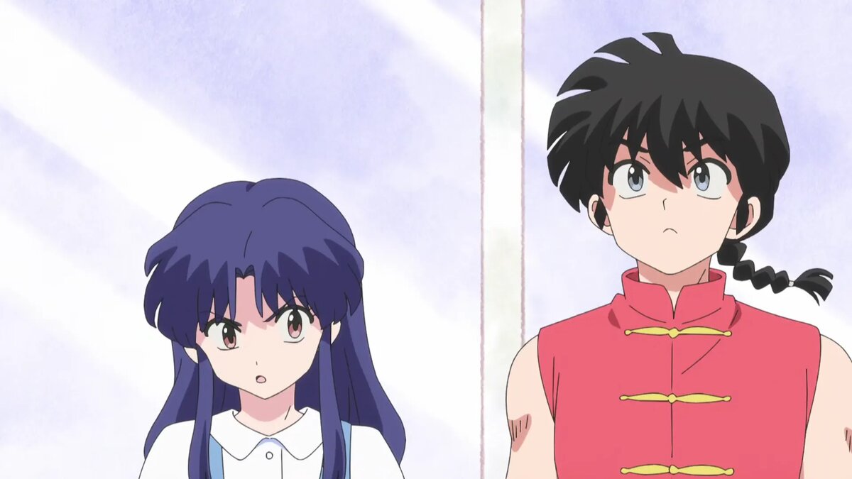 Кадр из аниме «Ранма 1/2 (2024)»   📷