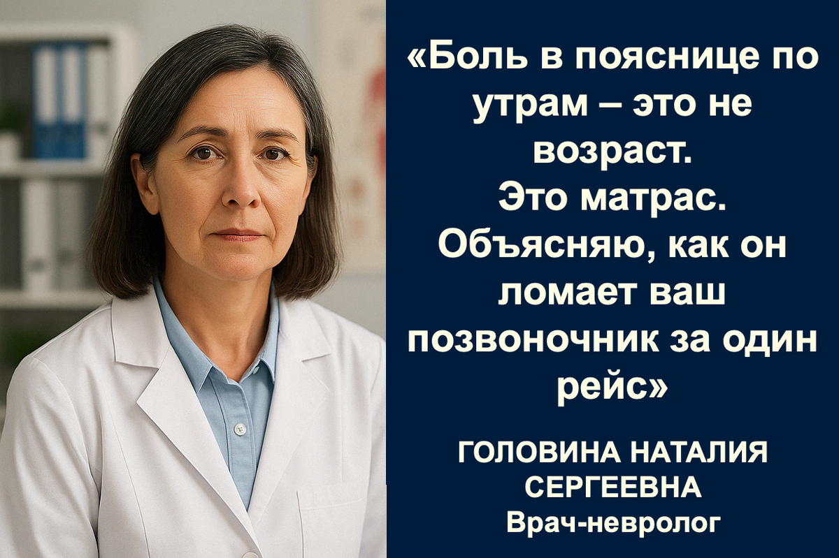 Головина Наталия Сергеевна. Врач-невролог, кандидат медицинских наук. Более 20 лет работает с проблемами здоровья водителей-дальнобойщиков. 