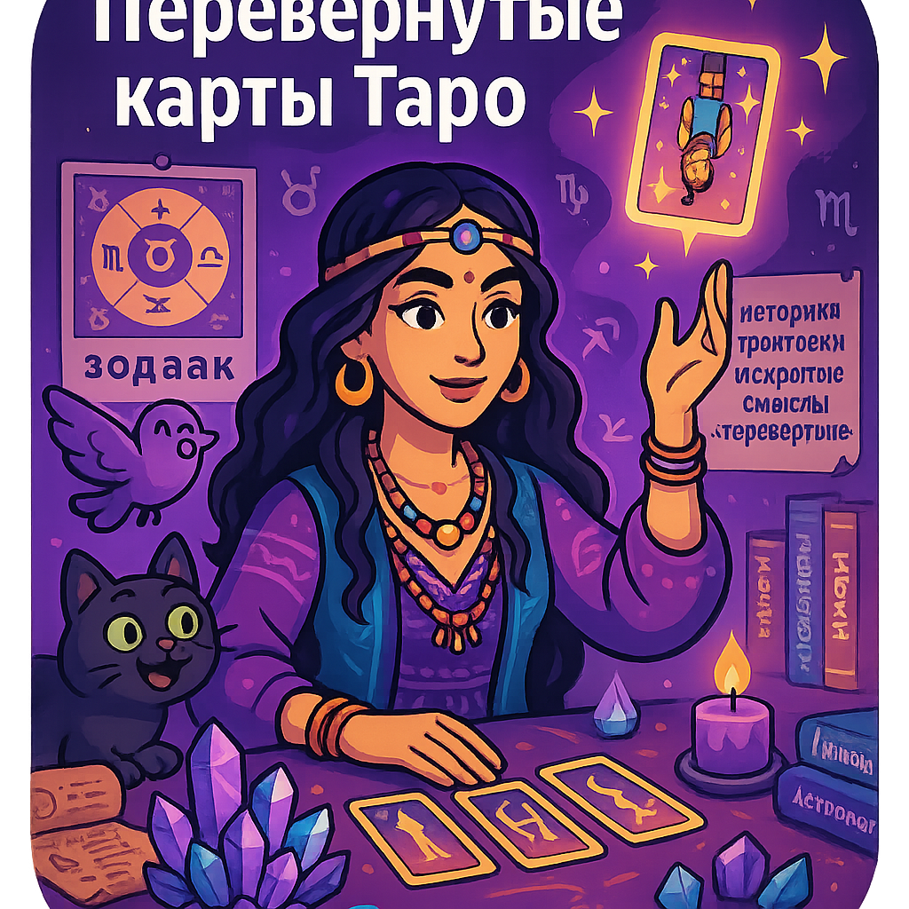    Перевёрнутые карты Таро как отражение вашей внутренней тьмы и светлых возможностей Мария