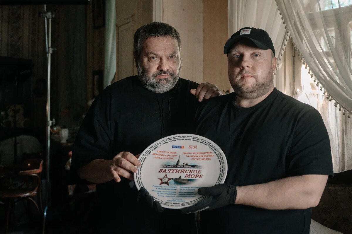 Кадр съёмок сериала «Балтийское море»