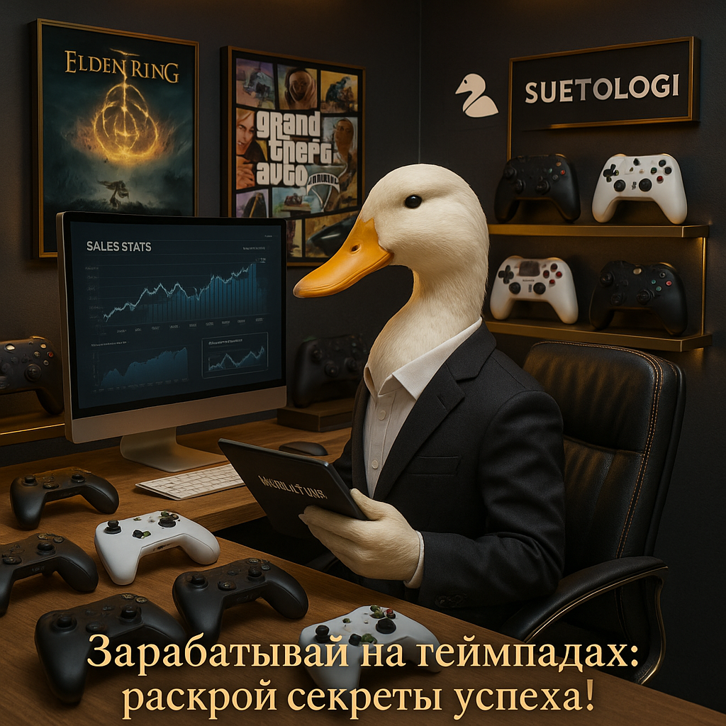    Как_заработать_на_продаже_геймпадов_и_аксессуаров Суетолог