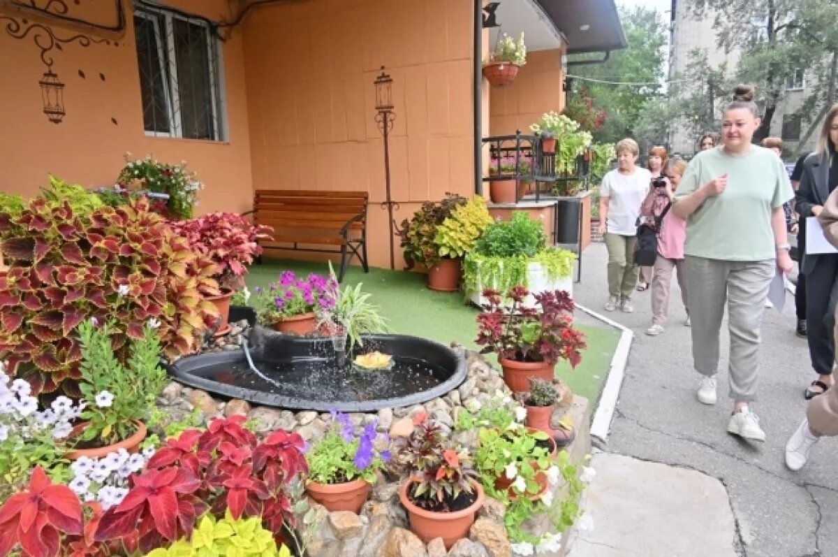    Конкурс на лучший двор стартует в Хабаровске с 1 июля