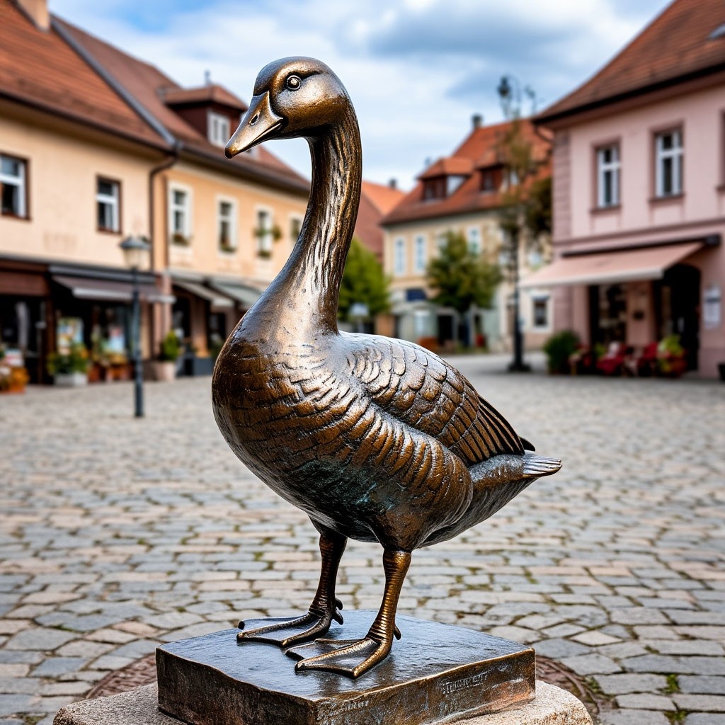                                  Статуя гуся