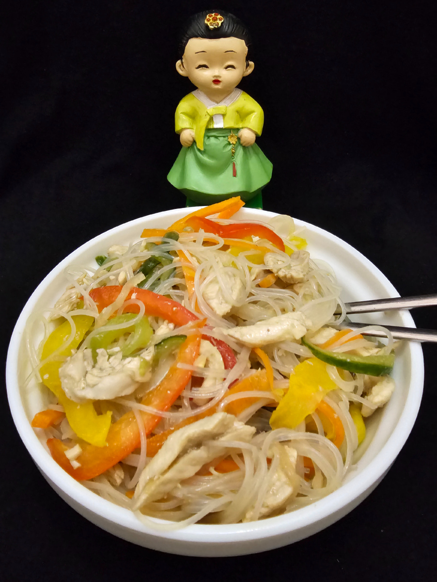 Аналог корейского чапче - салат из фунчозы