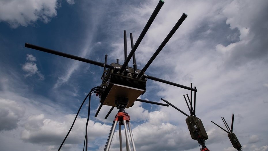    Демонстрация оборудования для защиты гражданских объектов от БПЛА. Автор фото: Ермохин Сергей