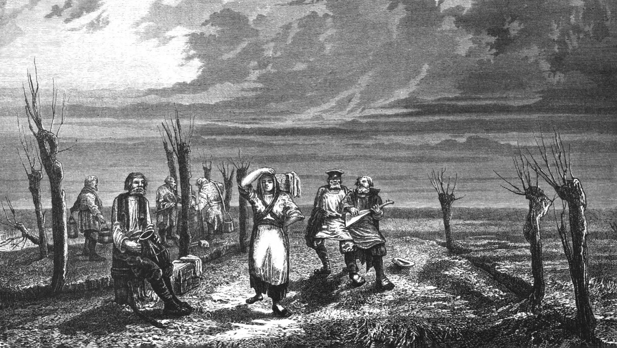     Фото: Wikipedia.org Торговцы квасом в Лифляндской губернии XIX века