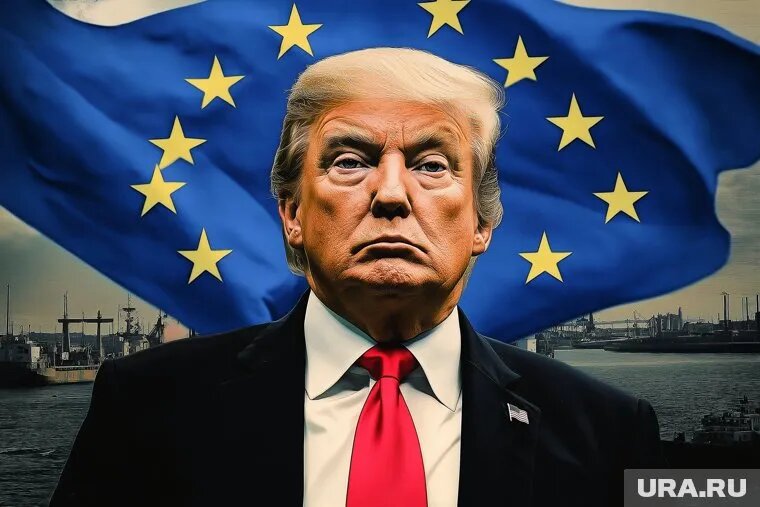 Трамп выжидает с введением санкций против России. Фото: Создано в Midjourney © URA.RU