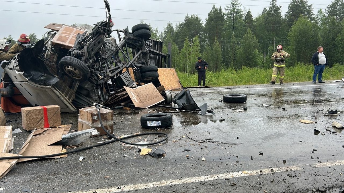    Причиной столкновения на трассе «Югра» стало нарушение правил водителем-транзитником