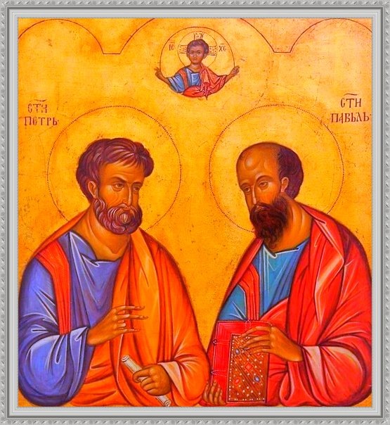 Св.ПЁТР И ПАВЕЛ коллаж автора