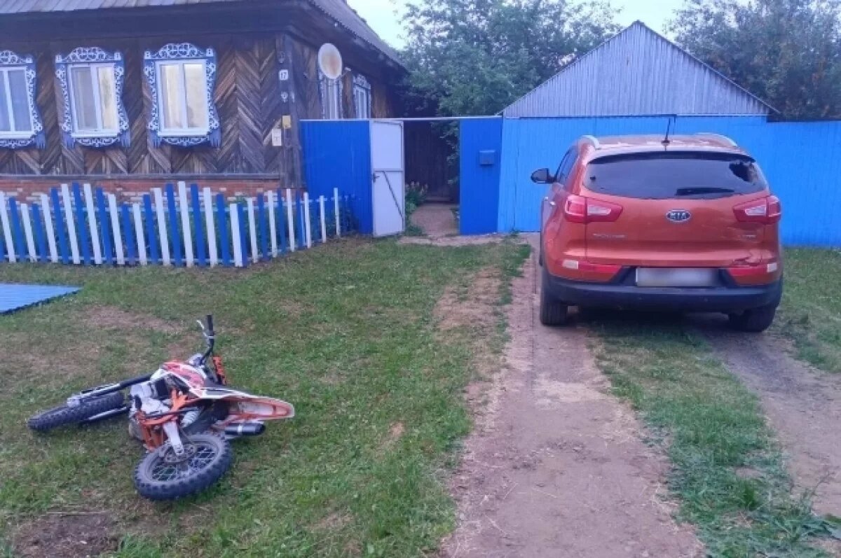    14-летняя девочка пострадала в ДТП с питбайком в Удмуртии