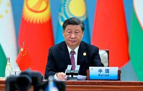 Си Цзиньпин на первом саммите "Китай - Центральная Азия", 18 мая 2023 года, Сиань. ФОто пресс-службы президента Казахстана