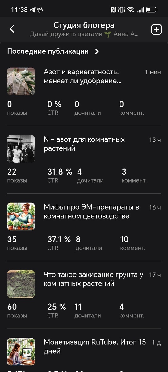 Вчерашние показы