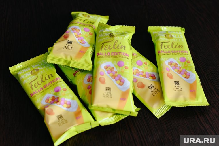 Мороженое продается в сети «КрасноеБелое». Фото: Никита Сабашников © URA.RU