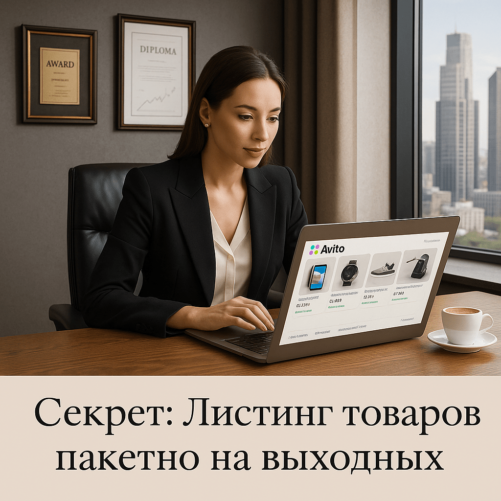    Секрет Листинг товаров пакетно на выходных Suetolog