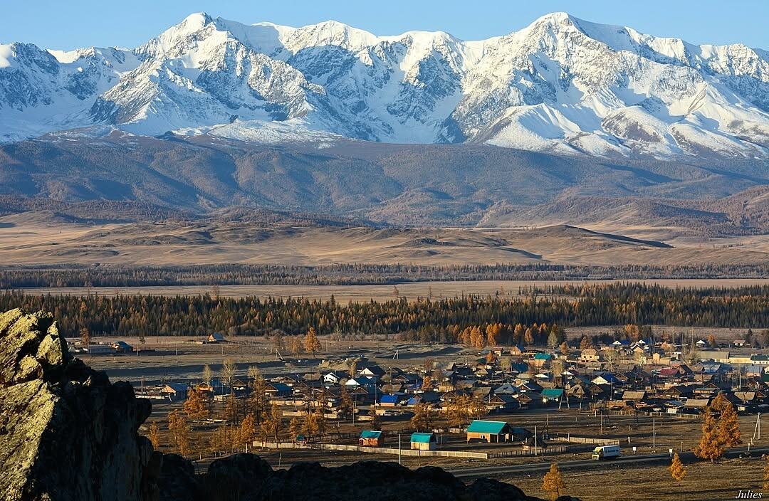 Село Курай, Кош-Агачский район, республика Алтай