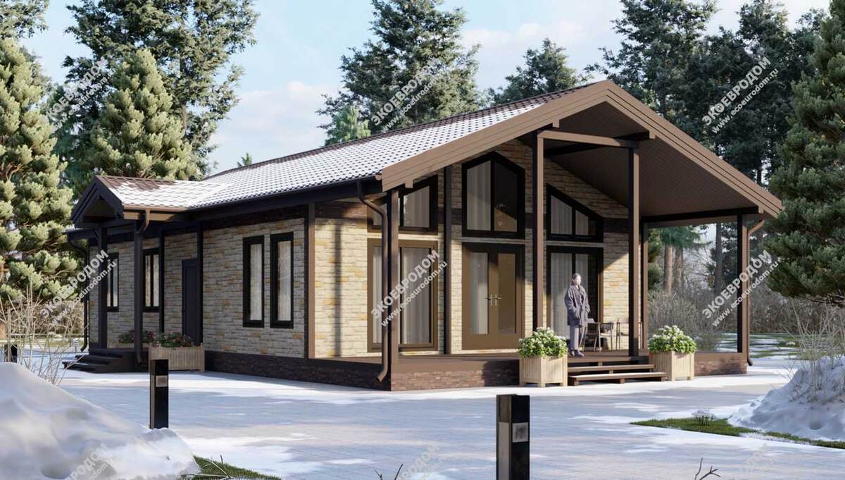 Дом "Сопрано" подойдет для постоянного проживания