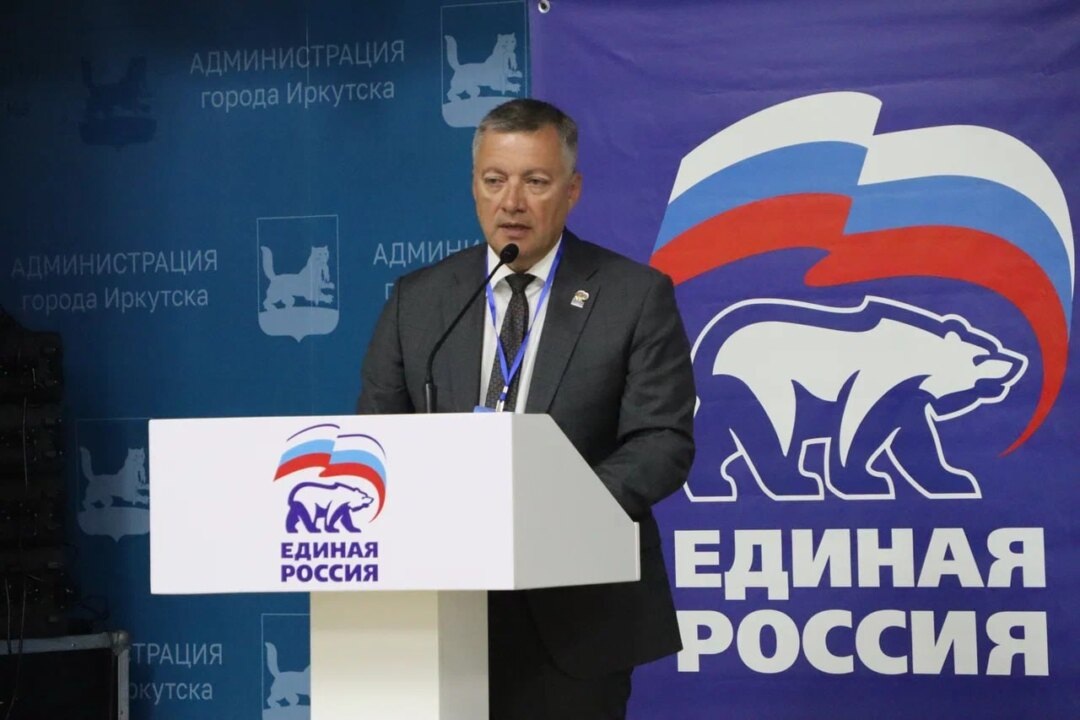    Игорь Кобзев. Фото из ТГ-канала иркутского реготделения "Единой России"