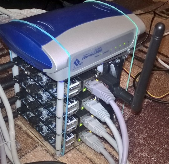 Самый первый кластер на Orange Pi PC2