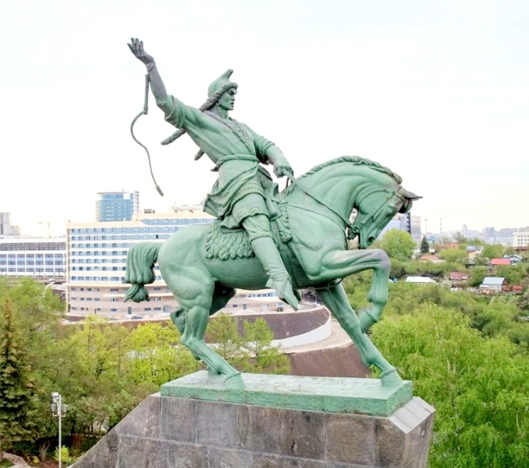 Памятник Салавату Юлаеву. Уфа