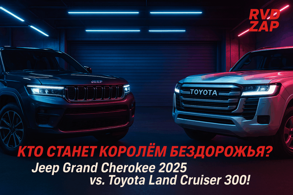    Сравнение характеристик Jeep Grand Cherokee и Toyota Land Cruiser 300 admin