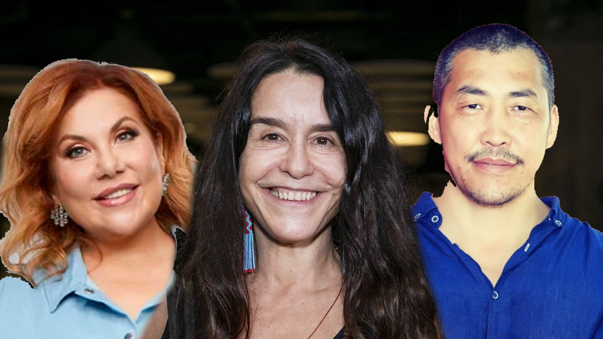 М.Федункив, Л.Сантуш, В. Мамадаков.,Коллаж сделан автором