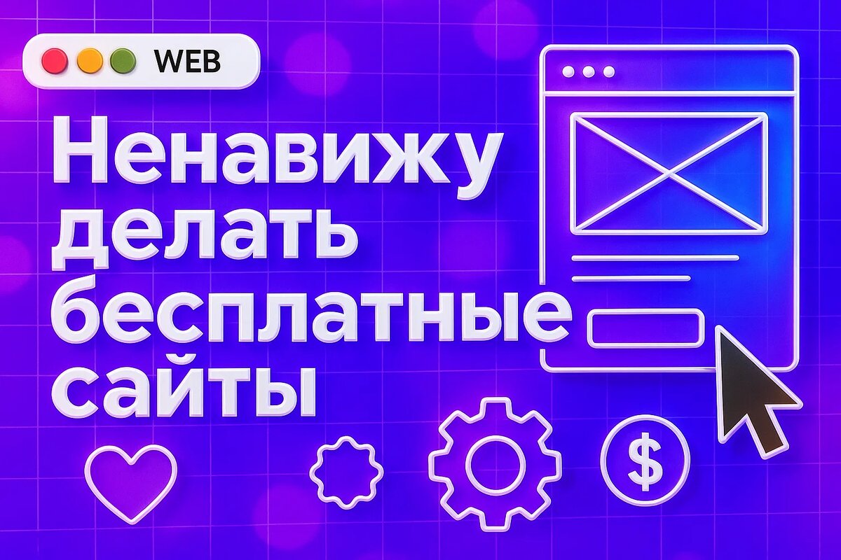 Ненавижу делать бесплатные сайты.