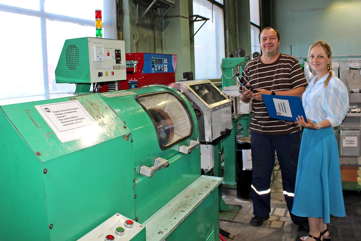 Т. Н. Медведицина досконально изучила производственные мощности цеха