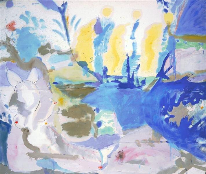 Элен Франкенталер "Basque Beach", 1958