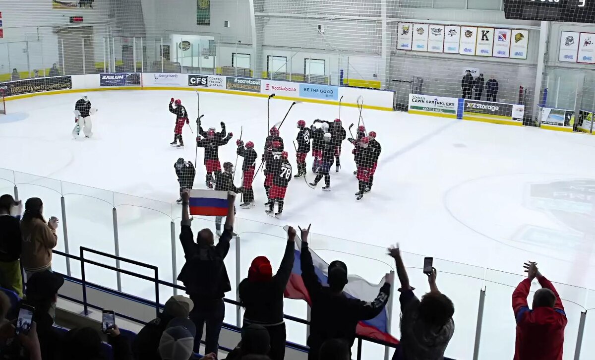 Российские юниоры одержали победу над сборной OHL