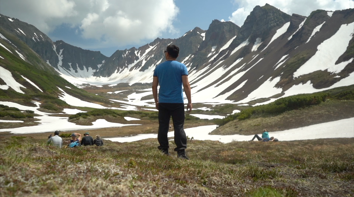 Камчатка горный массив Вачкажец