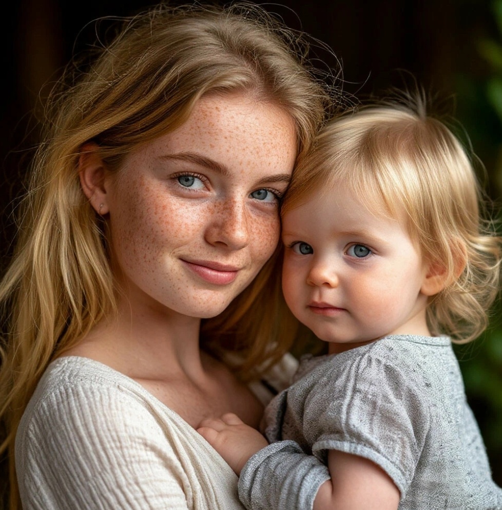 Аня с Лилечкой