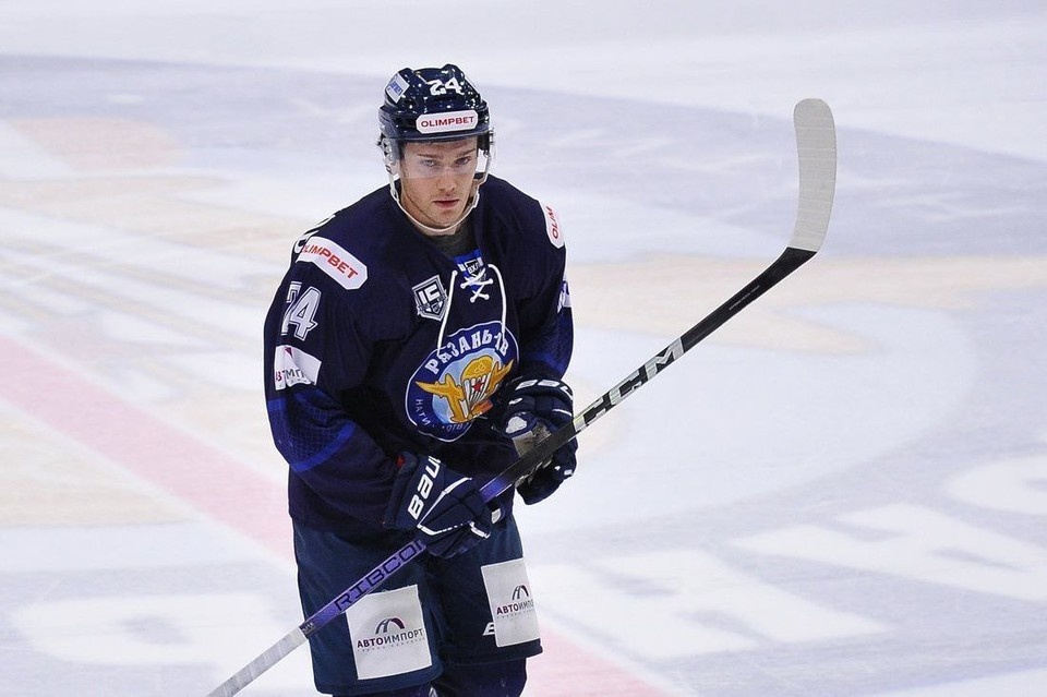    Илья Павлюков. с телеграм-канала ХК "Буран".