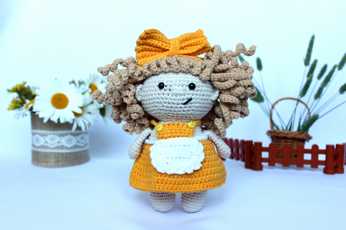 кукла амигуруми