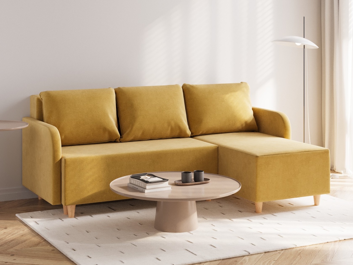 На фото угловой диван Рейн в Первом Мебельном