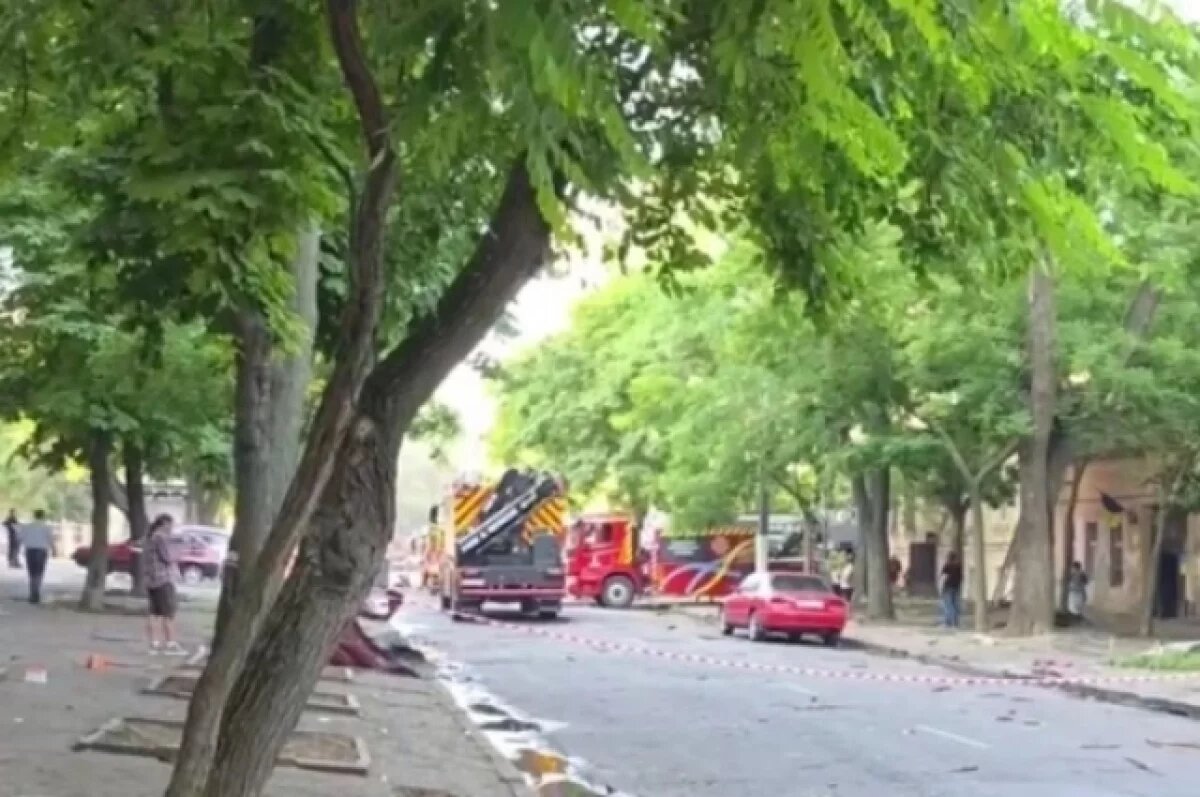    Очевидцы показали кадры Одессы после атаки БПЛА