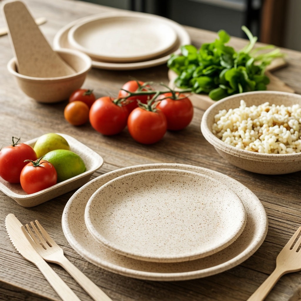 Биоразлагаемая посуда