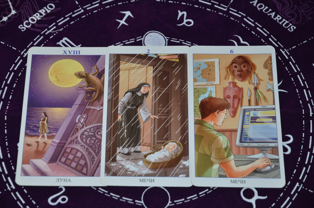 Таро расклад: Скрытые связи: расклад Таро для тех, кто попал в любовный треугольник.